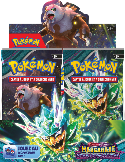 Pokemon SV6 Mascarade Crépusculaire Boîte de Booster (FRENCH)