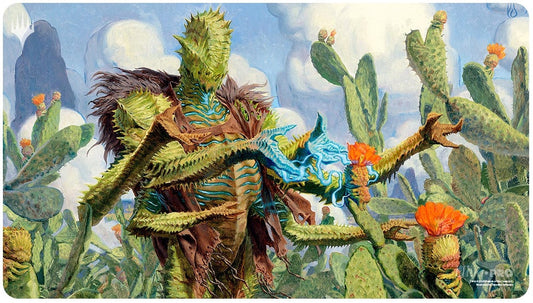 UP PLAYMAT MTG OUTLAWS OF THUNDER JUNCTION GREEN