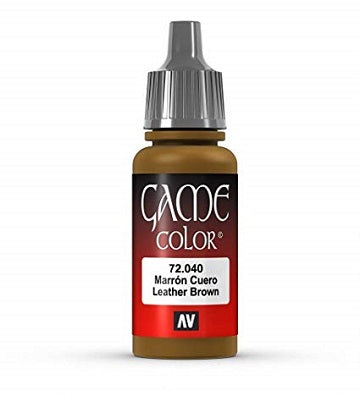 Vallejo Game Color : Leather Brown (18ml)