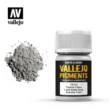 VALLEJO: PIGMENT LIGHT SLATE GREY (35ML)