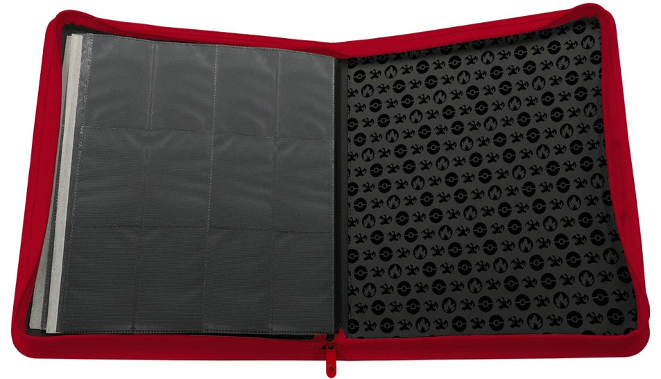 UP ZIP PRO BINDER 12PKT ELITE POKEMON CHARIZARD