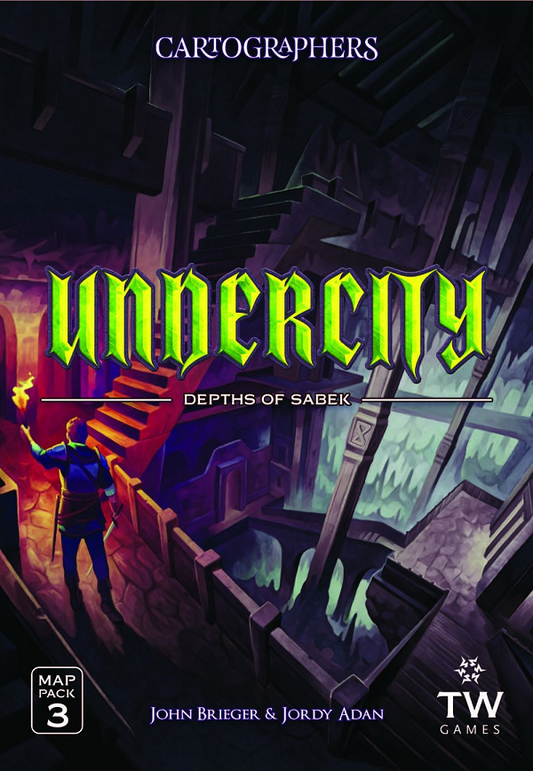 Cartographers Heroes Map Pack 3: Undercity (En)