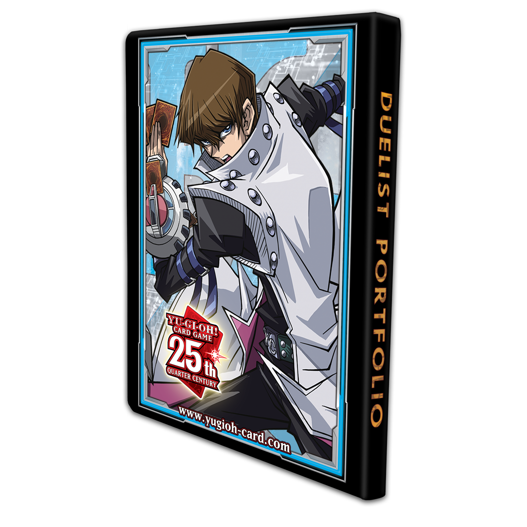 YGO YUGI/KAIBA QUARTER CENTURY 9PKT PORTFOLIO