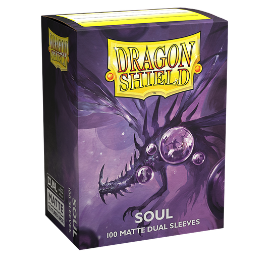DRAGON SHIELD SLEEVES DUAL MATTE SOUL 100CT