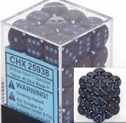 SPECKLED 36D6 BLUE STARS 12MM