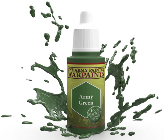ARMY PAINTER - WARPAINTS: ARMY GREEN (18ML)