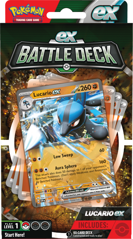 POKEMON BATTLE DECKS LUCARIO EX