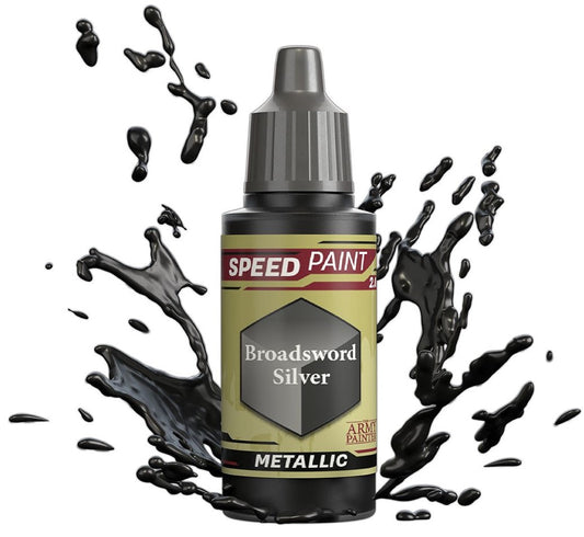 Army Painter - Warpaints: Speedpaint Broadsword Silver (18ml)