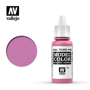 Vallejo Model Color : Matt Pink (17ml)