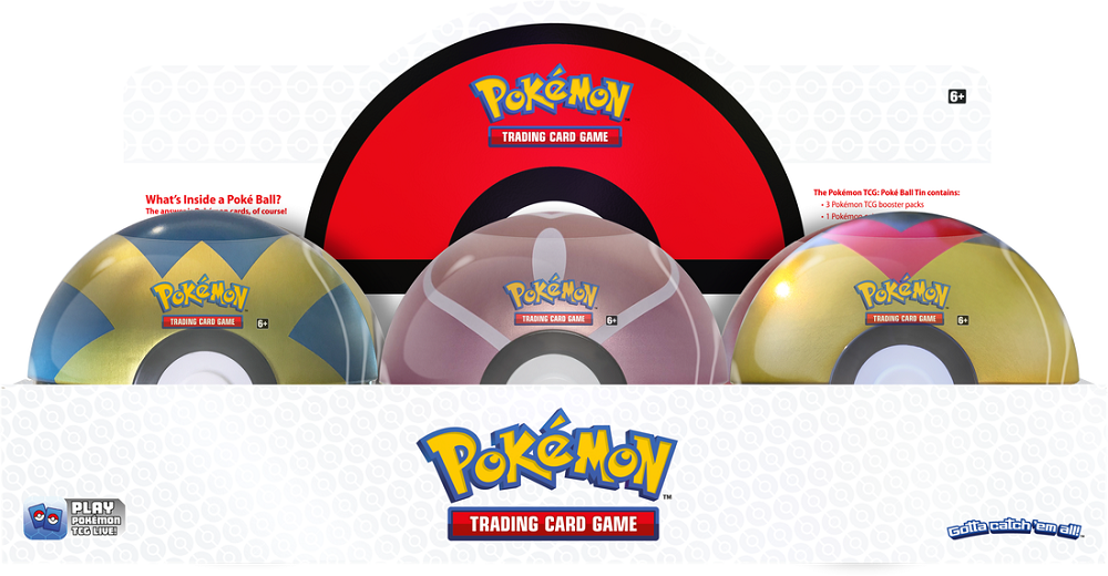 POKEMON POKE BALL TIN Q2 2022 (ONE UNIT)