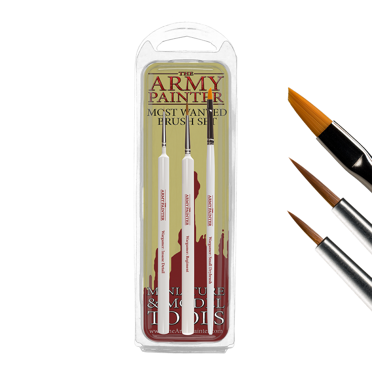 Army Painter - Wargamers Most Wanted Brushes