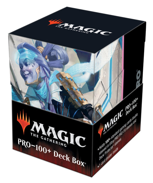 UP DECK BOX MTG KAMIGAWA NEON DYNASTY D-BOX A 100+