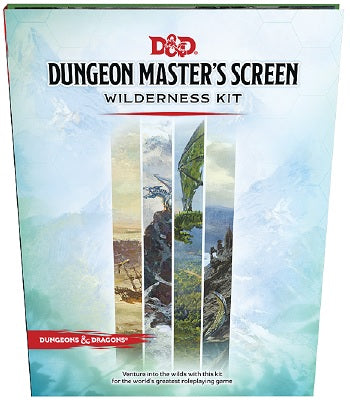 DND RPG DUNGEON MASTER'S SCREEN WILDERNESS KIT