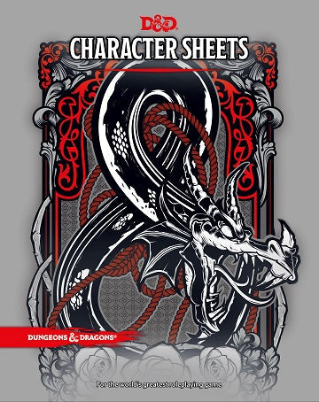 D&D RPG CHARACTER SHEETS
