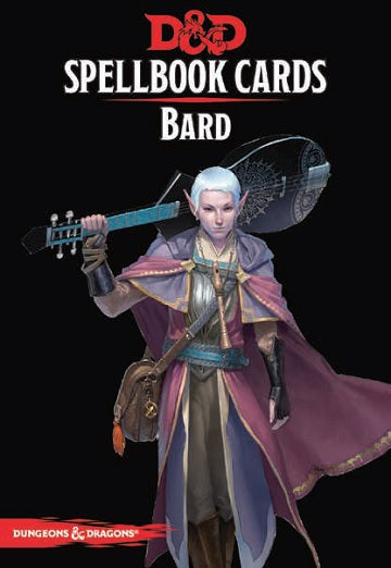 D&D SPELLBOOK CARDS BARD 2ND EDITION (EN)
