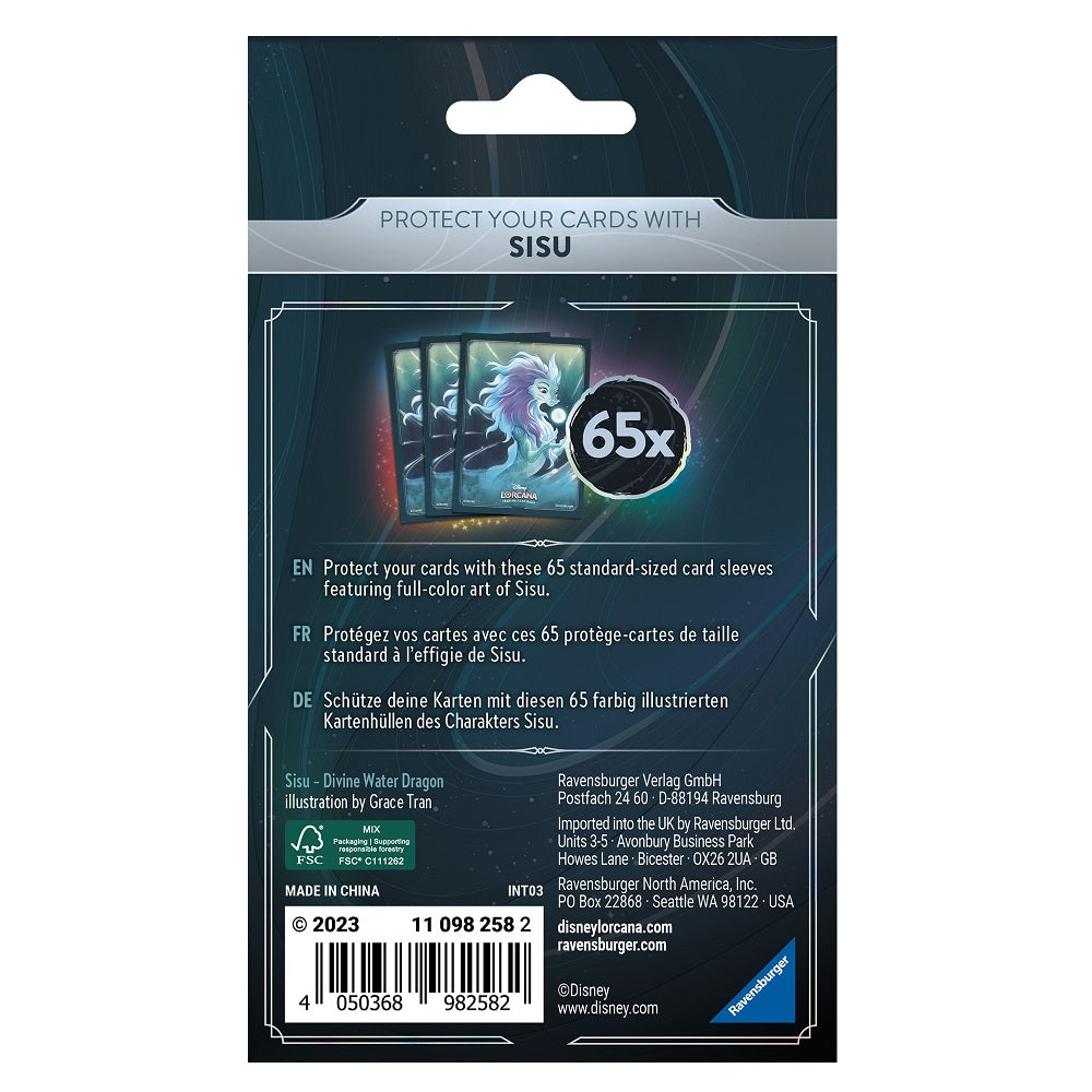 Disney Lorcana Card Sleeve Sisu 65CT