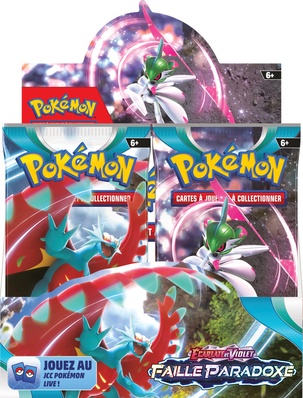 Pokemon SV4 Faille Paradoxe Boîte de Booster (French)