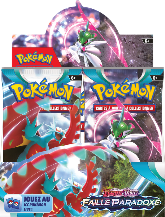 Pokemon SV4 Faille Paradoxe Boîte de Booster (French)
