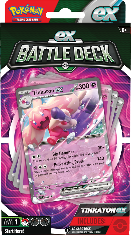POKEMON BATTLE DECKS TINKATON EX