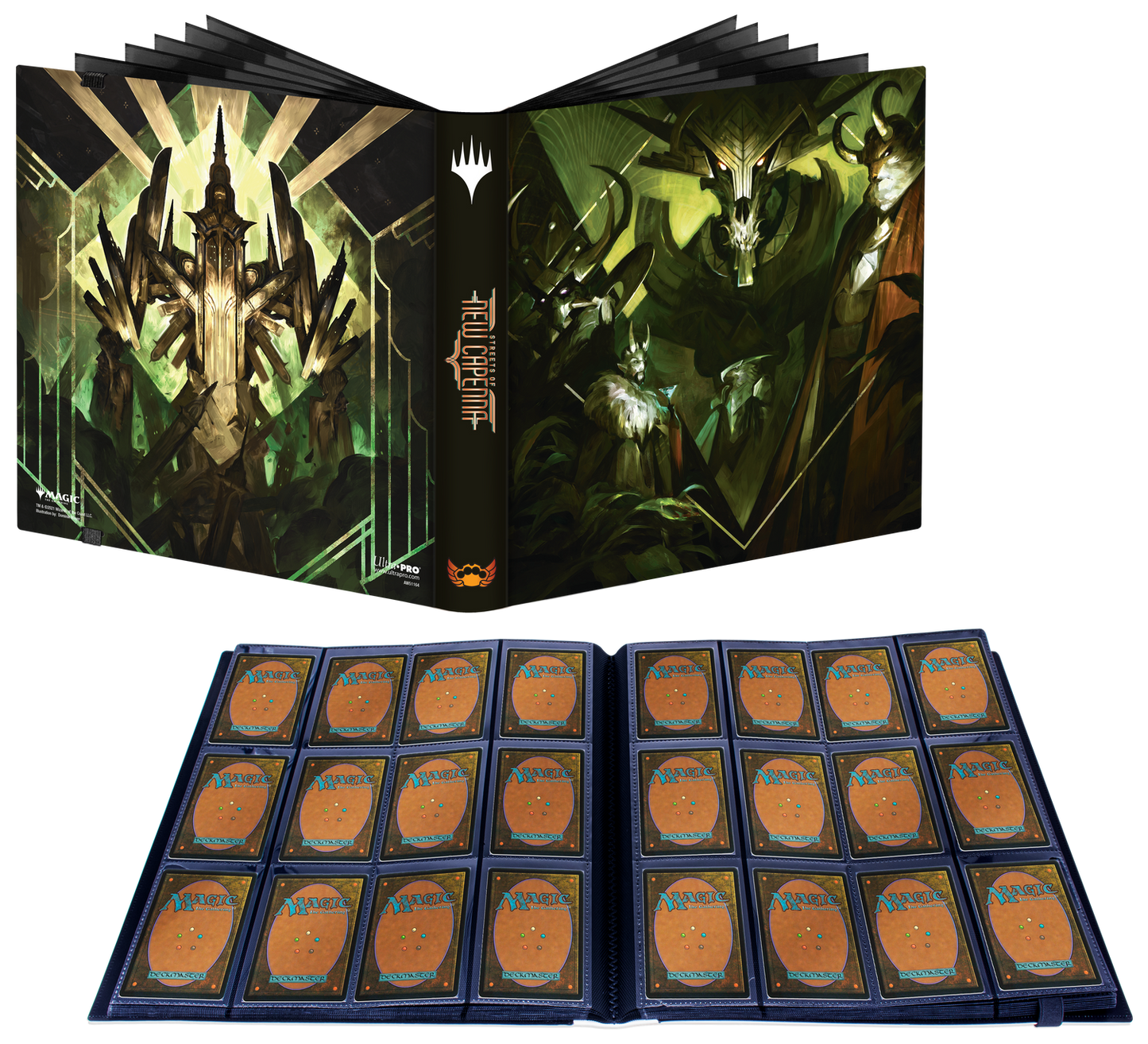 UP BINDER PRO 12PKT MTG STREETS OF NEW CAPENNA