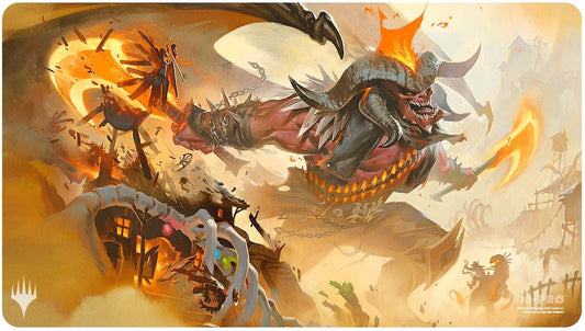 UP PLAYMAT MTG OUTLAWS OF THUNDER JUNCTION ART 6