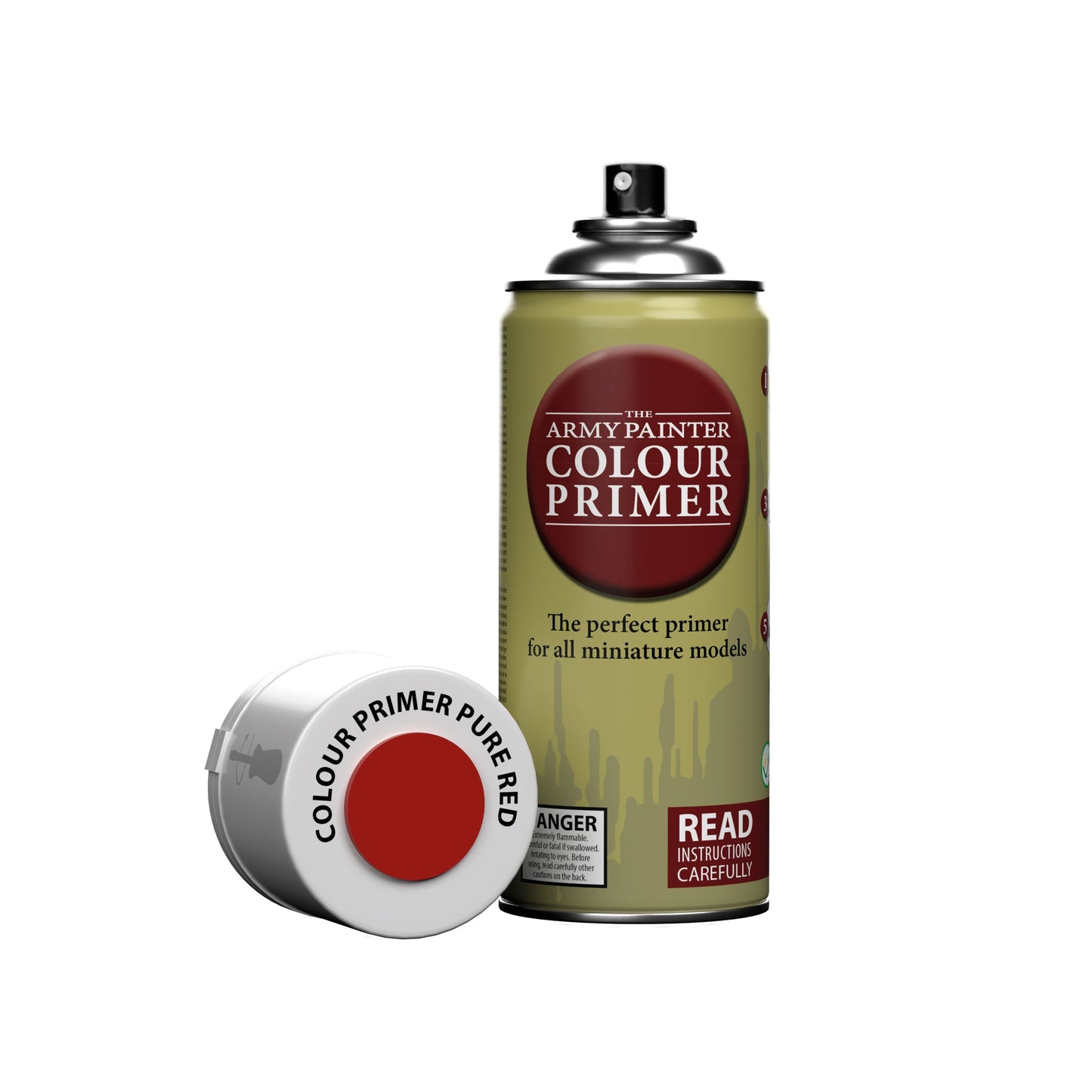 ARMY PAINTER - COLOUR PRIMER: PURE RED SPRAY  (400ml) (CAN'T BE SHIPPED)