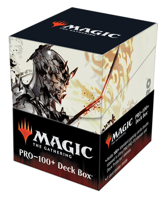 UP DECK BOX MTG KAMIGAWA NEON DYNASTY V5 100+