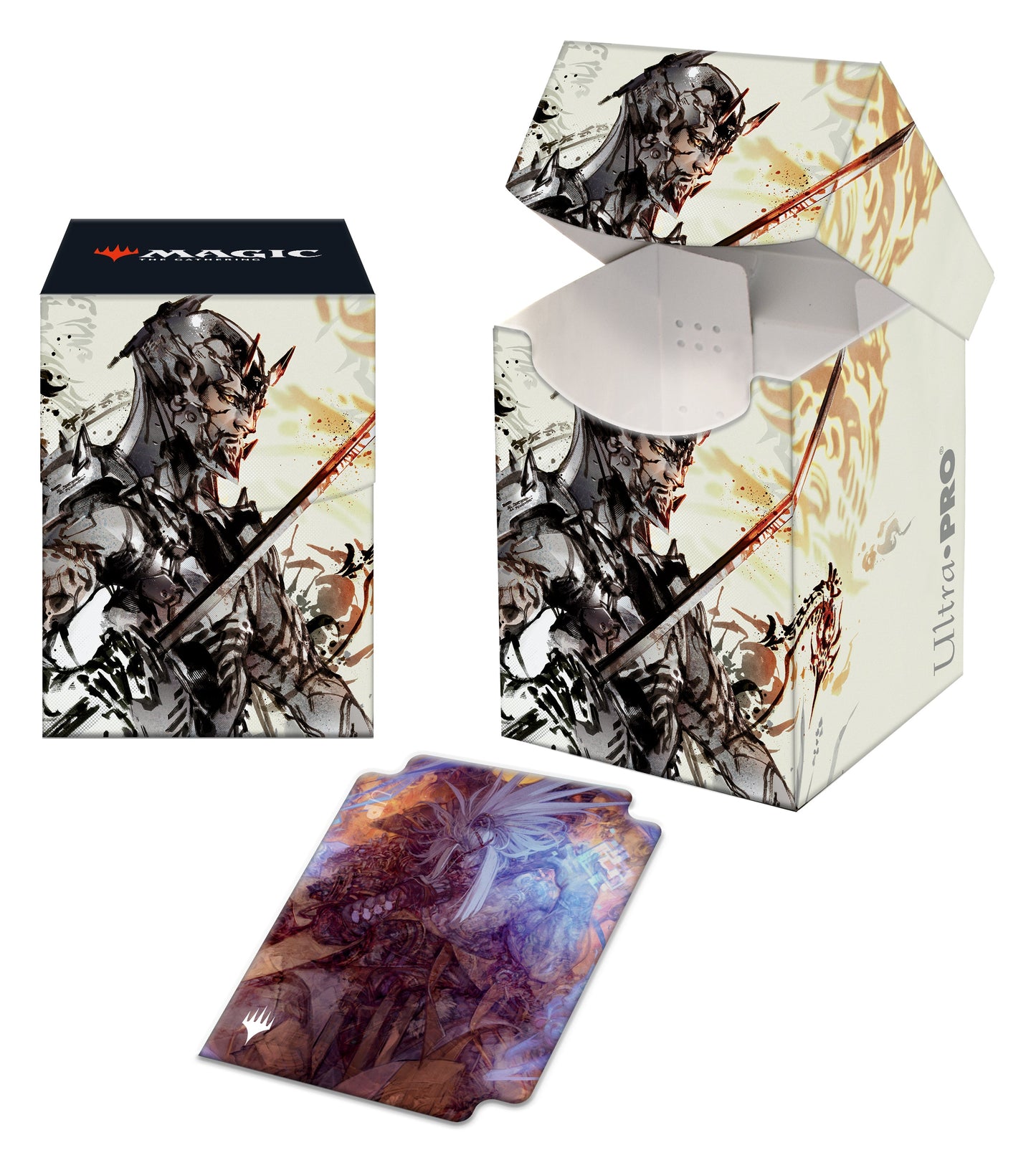 UP DECK BOX MTG KAMIGAWA NEON DYNASTY V5 100+