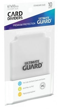 UG CARD DIVIDERS TRANSPARENT