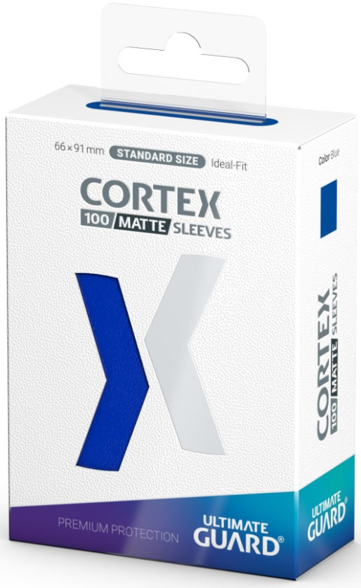 UG SLEEVES CORTEX STANDARD MATTE BLUE 100CT
