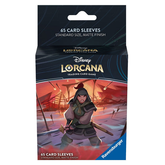 Disney Lorcana Card Sleeve Mulan 65CT
