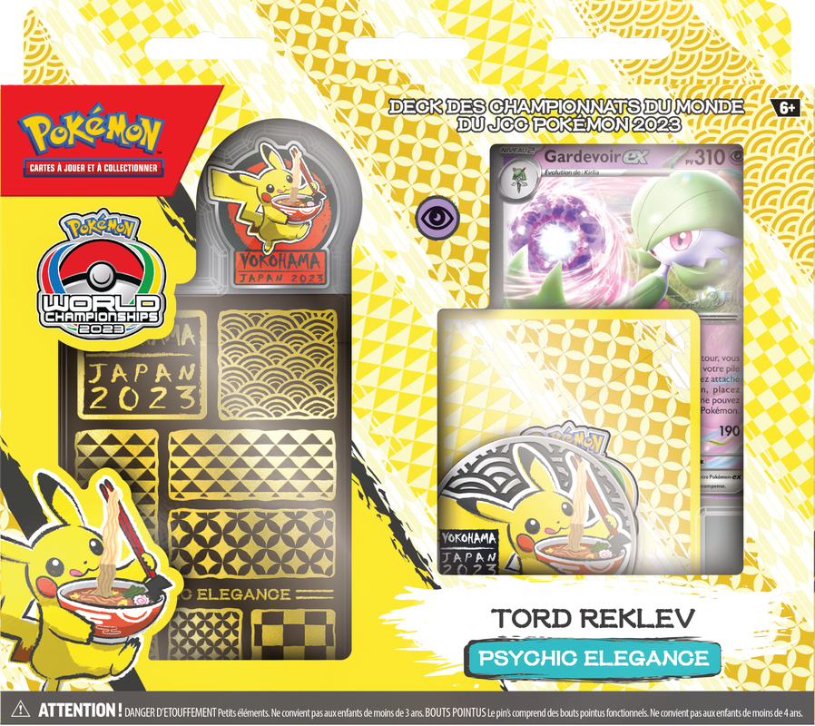 POKEMON WORLD CHAMPIONSHIPS DECK 2023 PSYCHIC ELEGANCE (FRENCH)