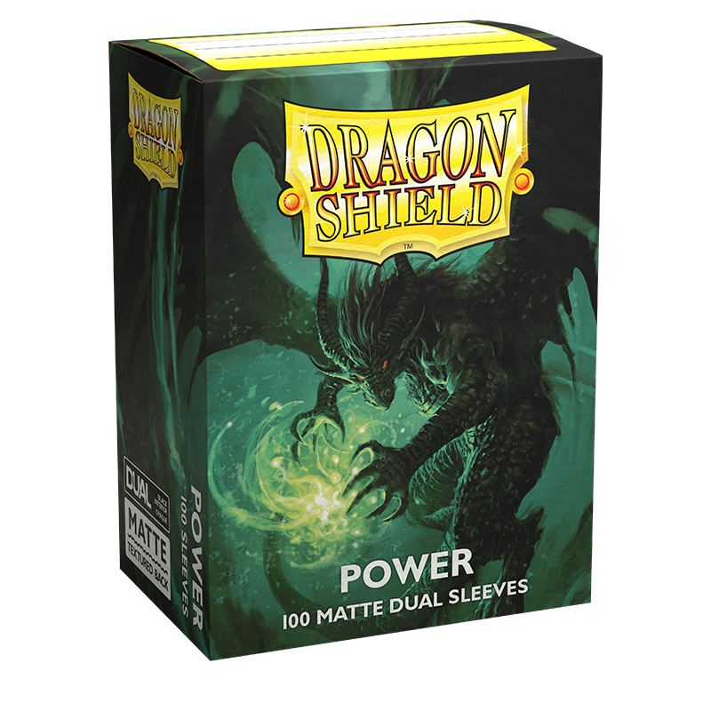 DRAGON SHIELD SLEEVES DUAL MATTE POWER 100CT