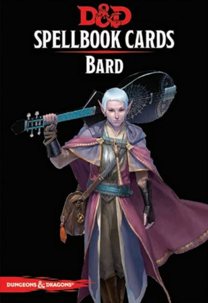 D&D SPELLBOOK CARDS BARD (FR)
