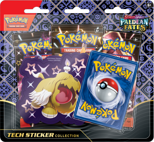 Pokemon SV4.5 Paldean Fates Tech Sticker Collection Greavard