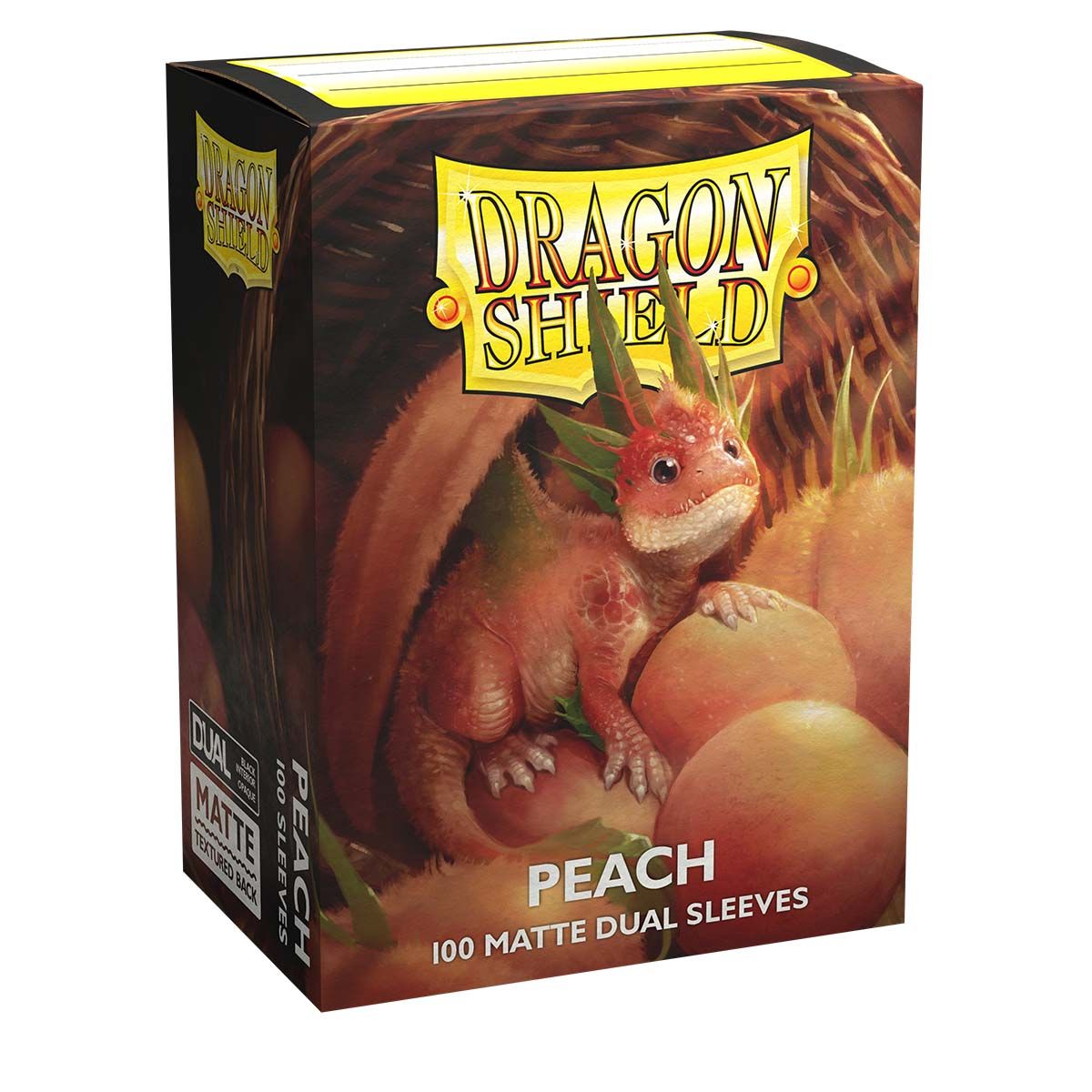 DRAGON SHIELD SLEEVES DUAL MATTE PEACH
