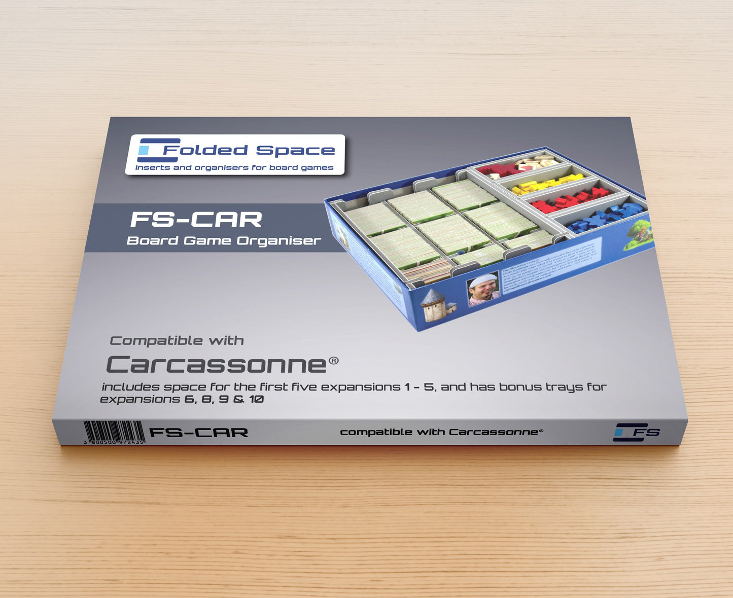FOLDED SPACE: CARCASSONNE