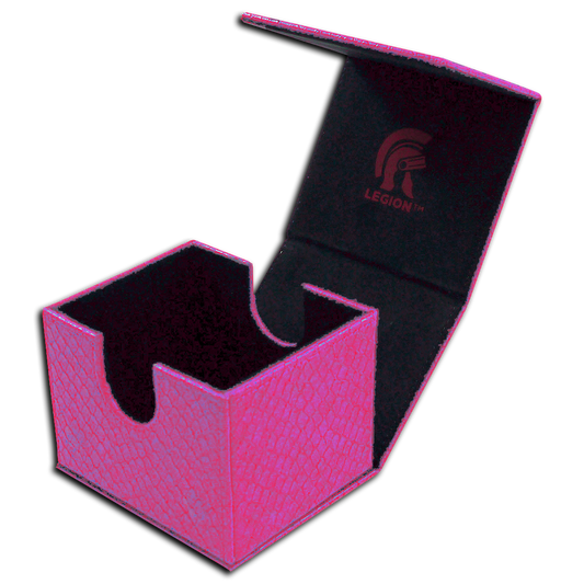 LEGION DECK BOX HOARD V2 DRAGON HIDE PINK