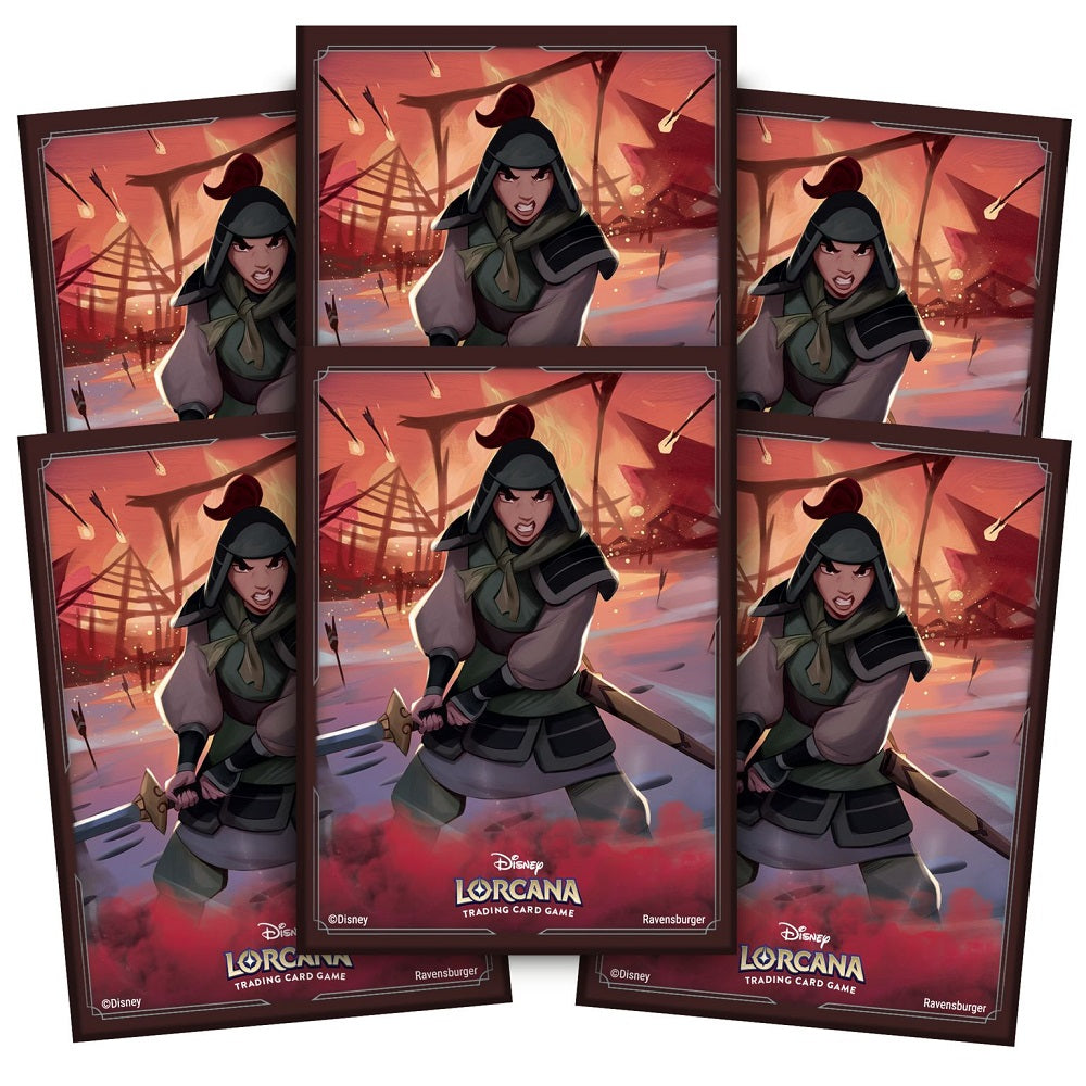Disney Lorcana Card Sleeve Mulan 65CT