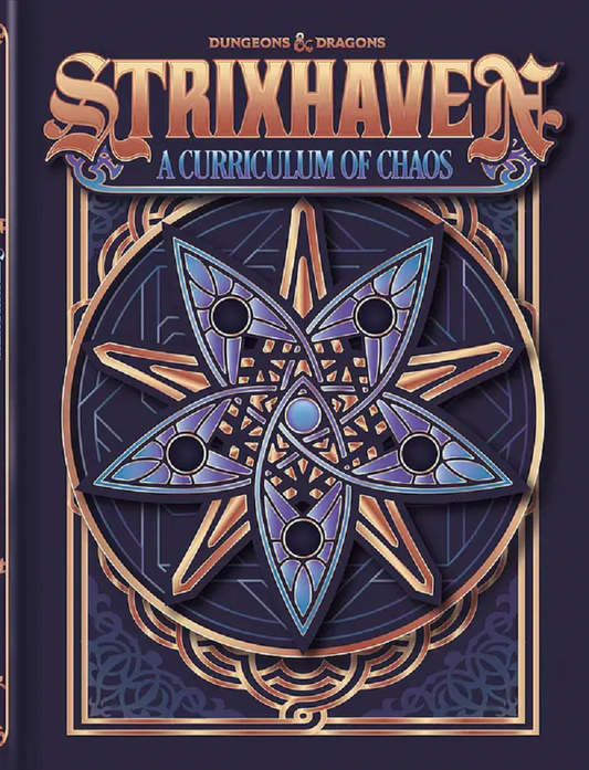 DND RPG STRIXHAVEN CURRICULUM OF CHAOS HC ALT CVR