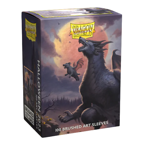 DRAGON SHIELD SLEEVES BRUSHED HALLOWEEN 2023 100CT