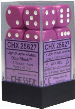 OPAQUE 12D6 LIGHT PURPLE/WHITE 16MM