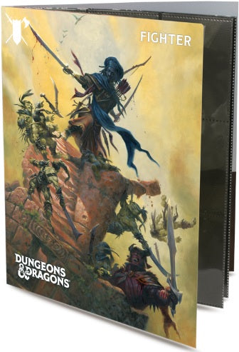 UP Binder DND Character Folio Fighter