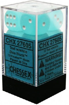 FROSTED 12D6 TEAL/WHITE 16MM