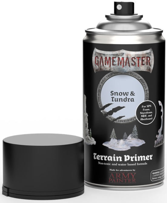 ARMY PAINTER - GAMEMASTER: TERRAIN PRIMER SNOW AND TUNDRA (300ml) (CAN'T BE SHIPPED)