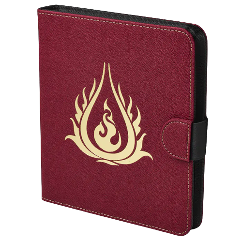 DRAGON SHIELD RPG SPELL CODEX BLOOD RED