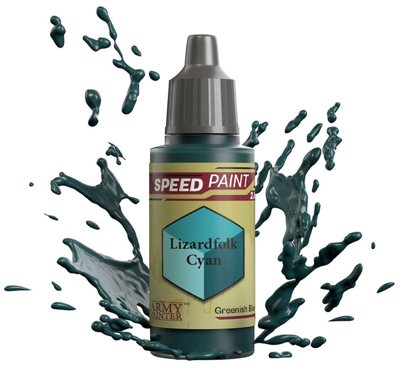 Army Painter - Warpaints: Speedpaint Lizardfolk Cyan (18ml)