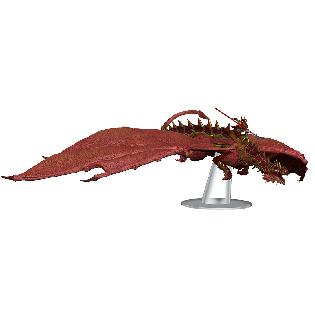 DND Icons 25: Dragonlance Red Ruin & Red Dragonnel