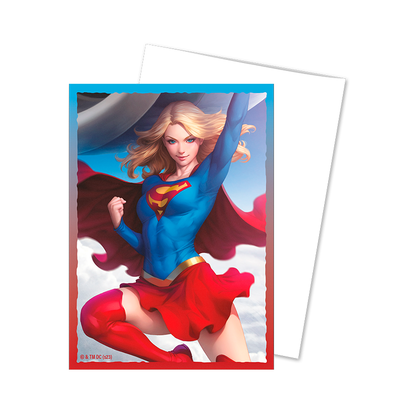 DRAGON SHIELD SLEEVES SUPERGIRL 100CT