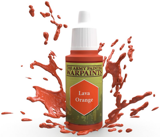 ARMY PAINTER - WARPAINTS: LAVA ORANGE (18ML)